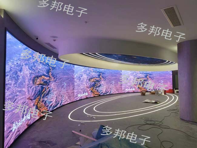海門某市場展示基地 室內P2全彩